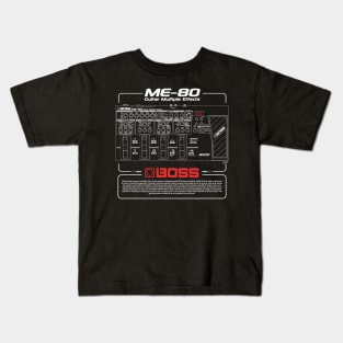 BOSSME-80 Guitar Processor Kids T-Shirt